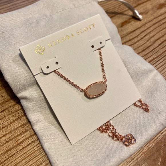 🛑 SOLD Kendra Scott Elisa Iridescent Druzy - Picture 8 of 16